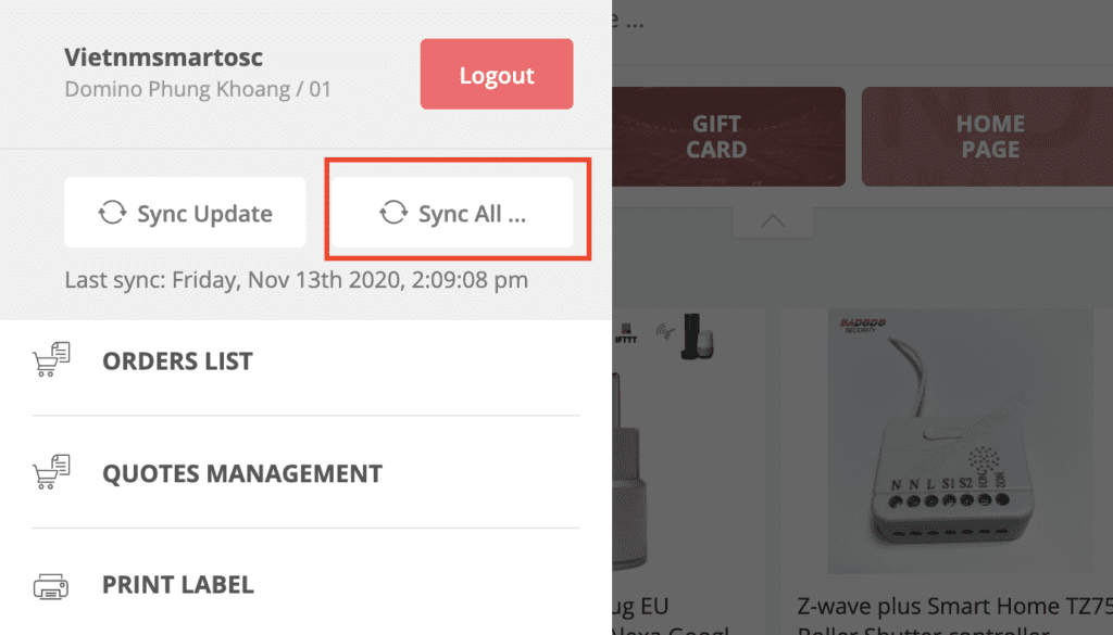 How ACE Sales POS Synchronizes Data With Shopify