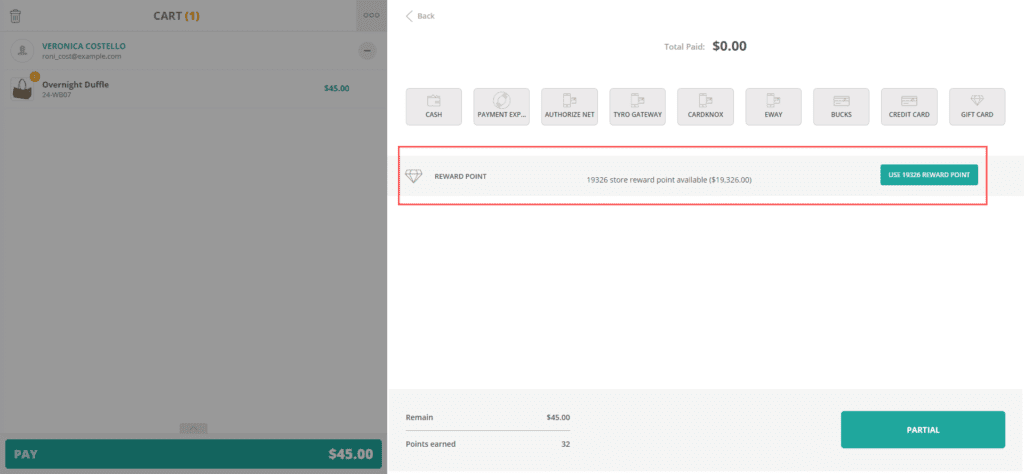 Select Payment Methods