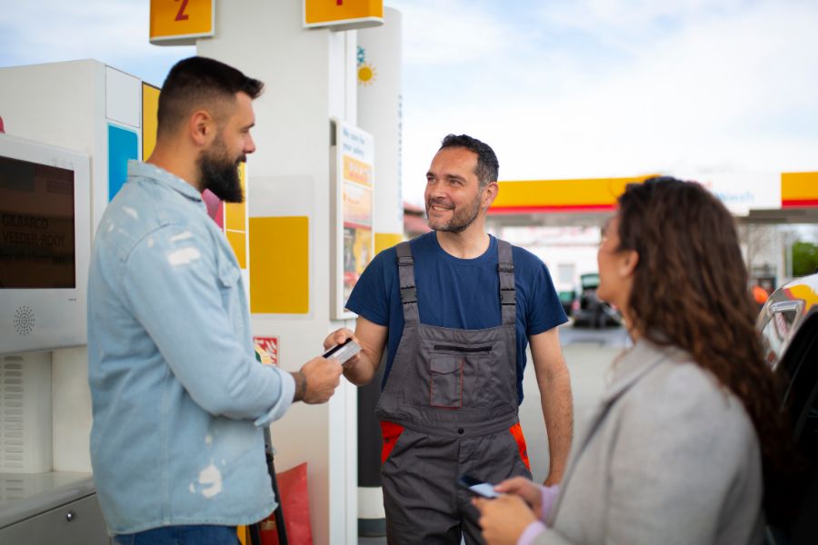 POS for a gas station