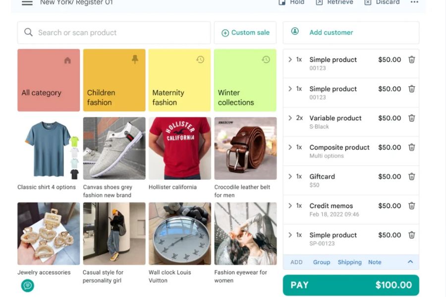 ACE Sales POS Shopify POS differen