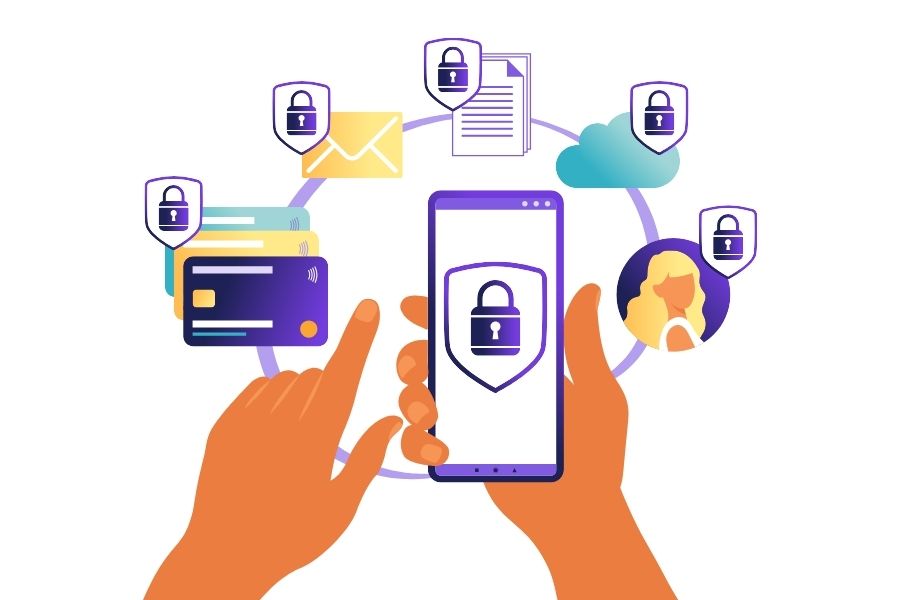 Establish network security to mitigate data risks