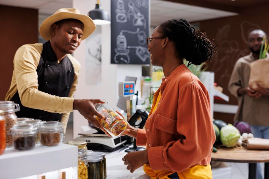 best pos for grocery store